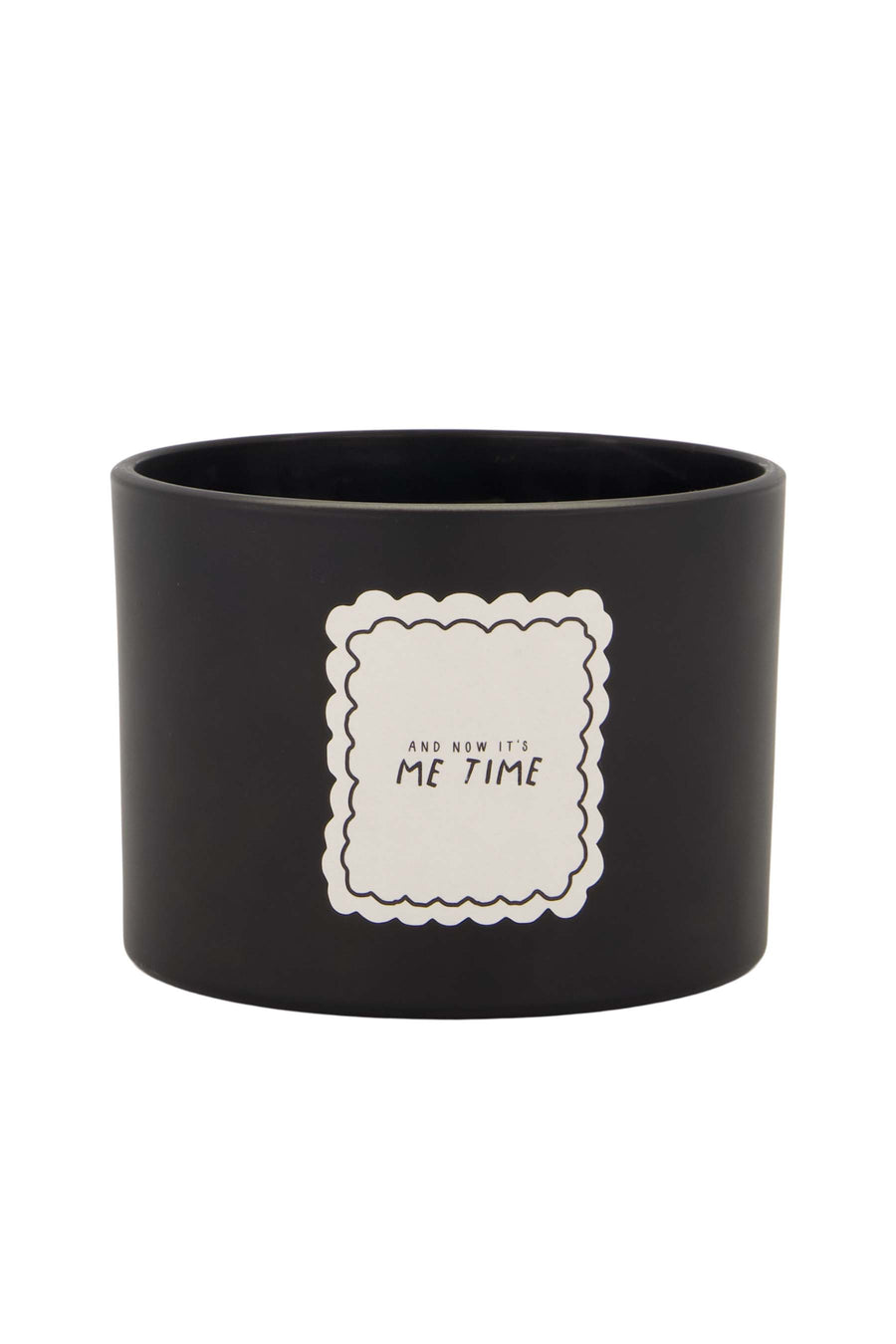 scented candle glass me time anthracite gray | anthracite gray