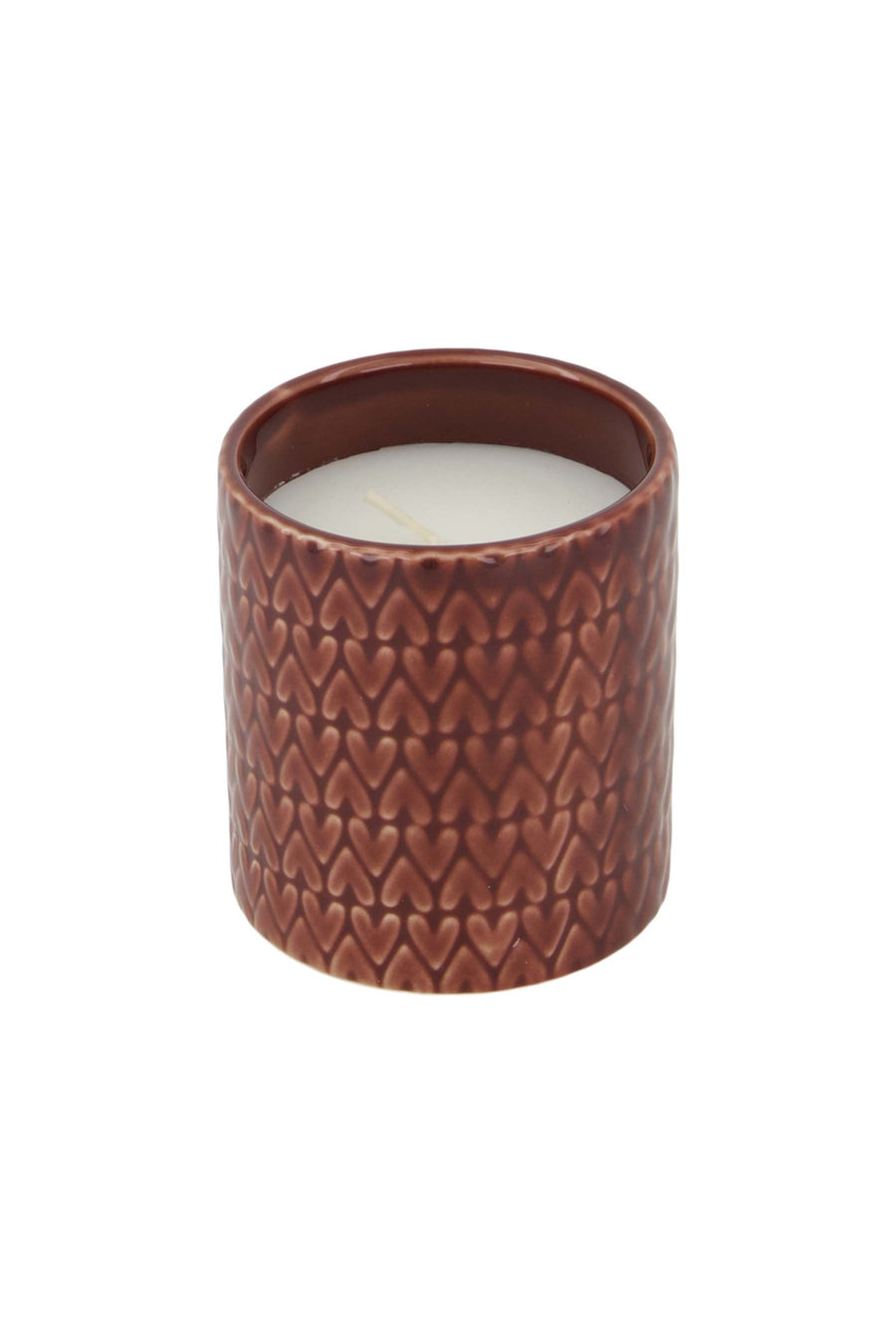 scented candle ceramic hearts | port