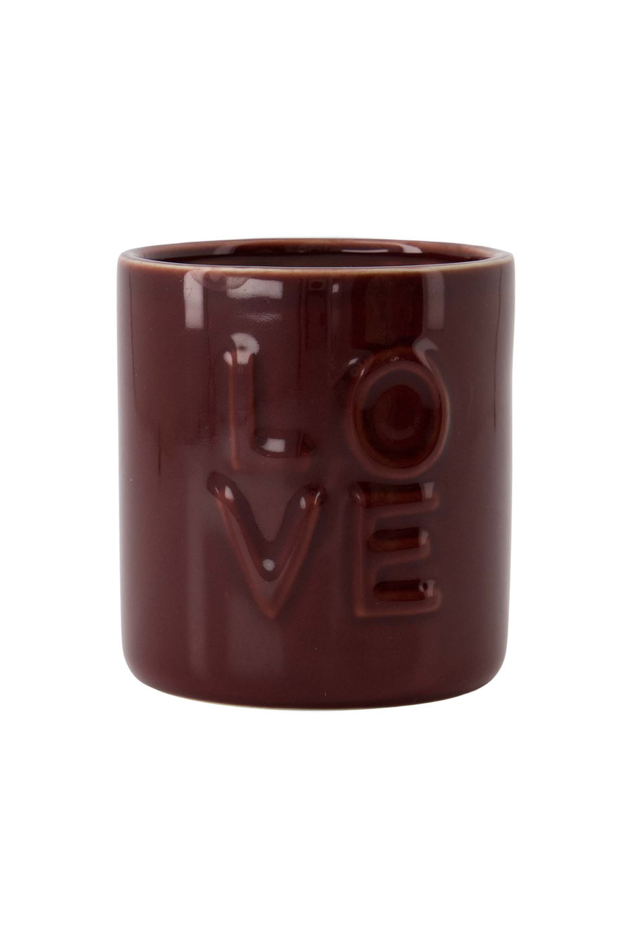 scented candle ceramic love | port
