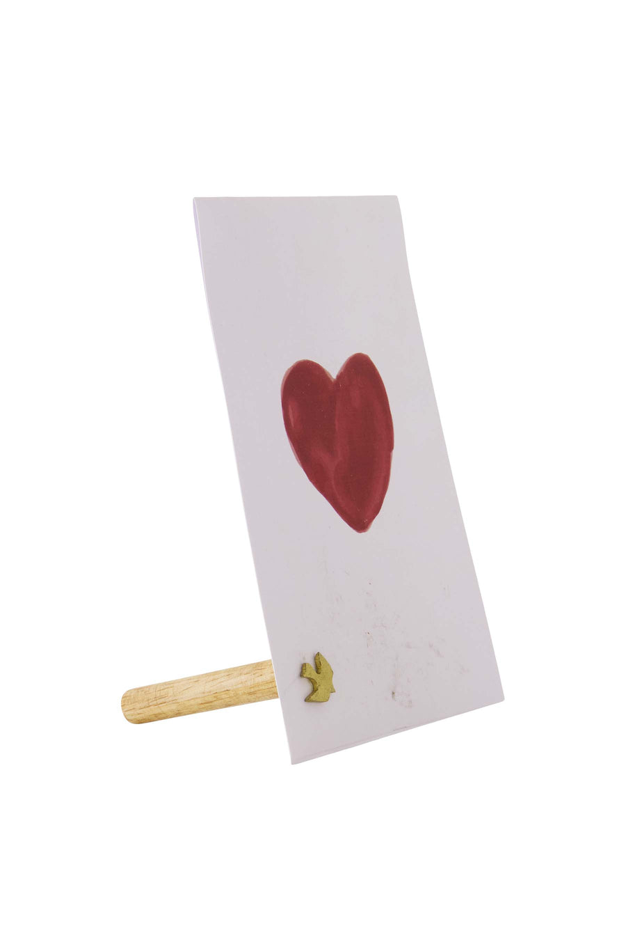 card stand magnet bird gold | gold