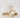box wood with bird white/gold | white/gold