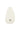 vase ceramic heart white/silver | white/silver