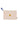 toiletry bag heart stripe | pink / ecru