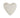 ceramic heart-shaped oven dish, small | white