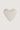 ceramic heart-shaped oven dish, small | white
