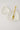 dip bowl gold heart | white / gold