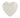 bowl heart shape | white
