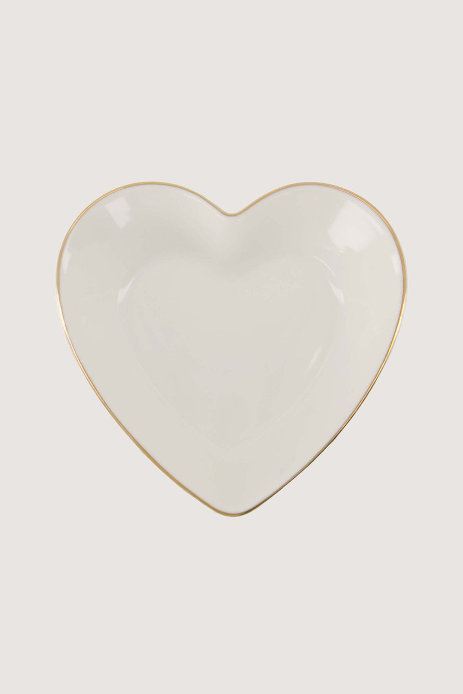 bowl heart shape | white