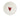 dip bowl heart white/red | white/red