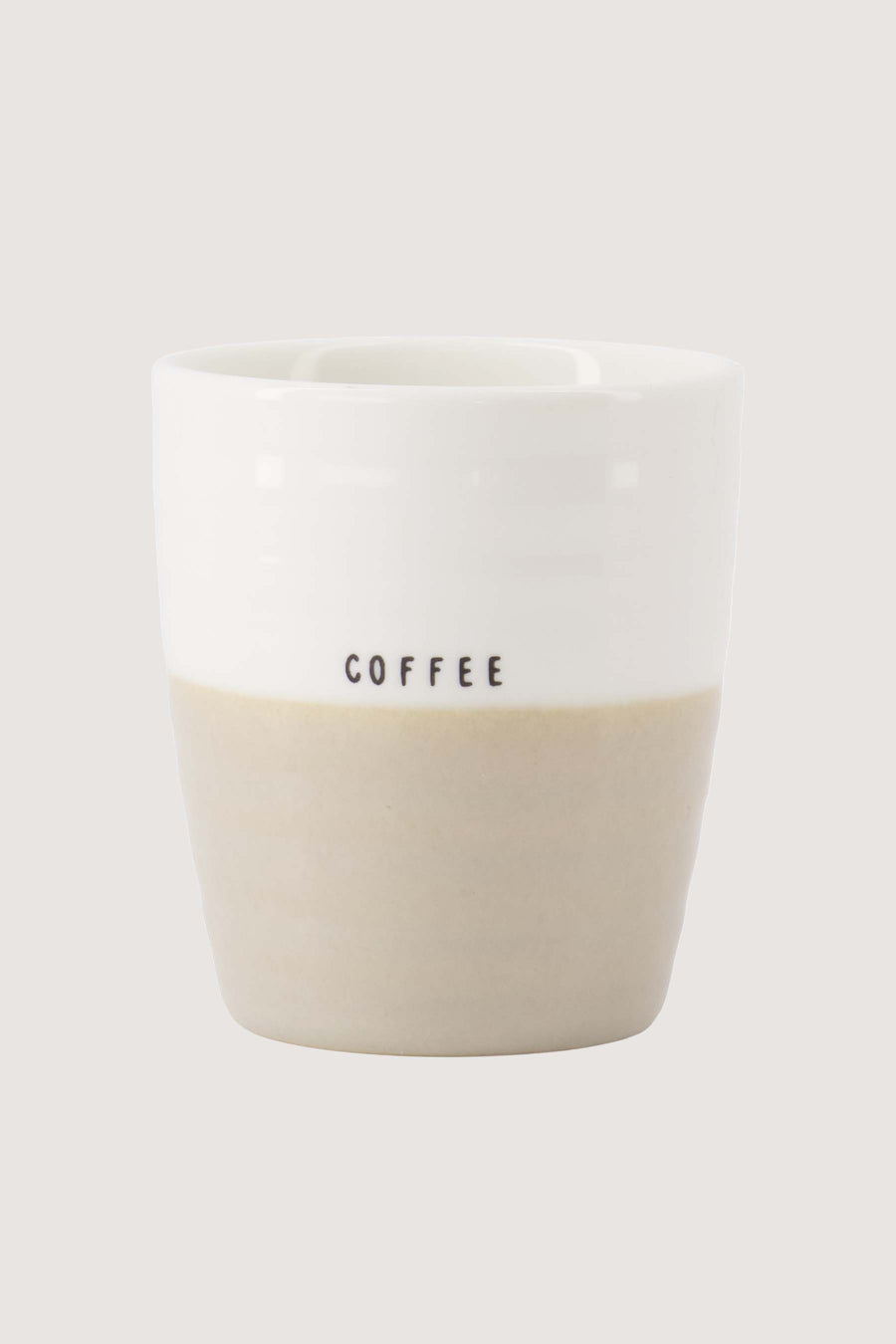 coffee mug | white / sand