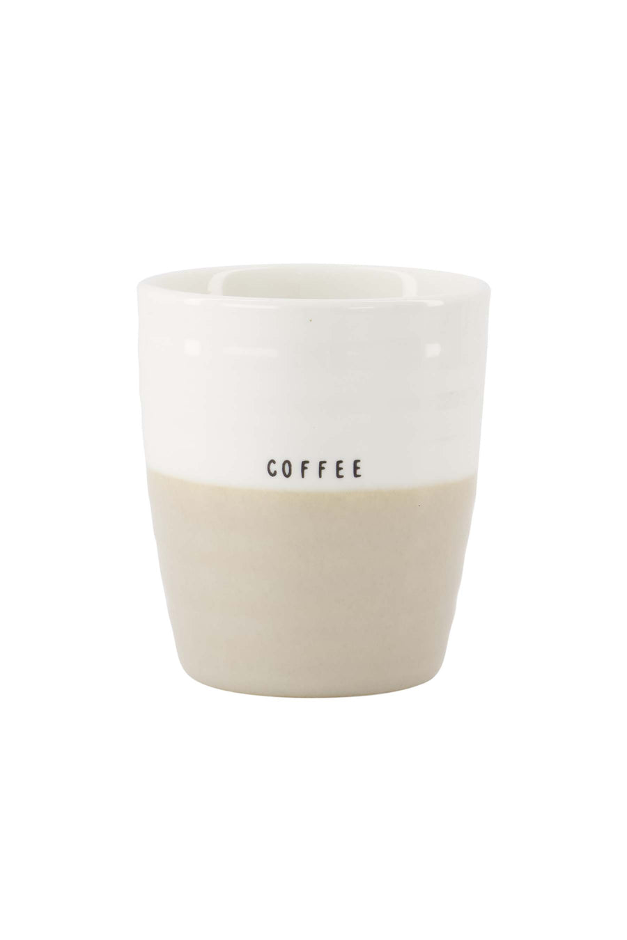 coffee mug | white / sand