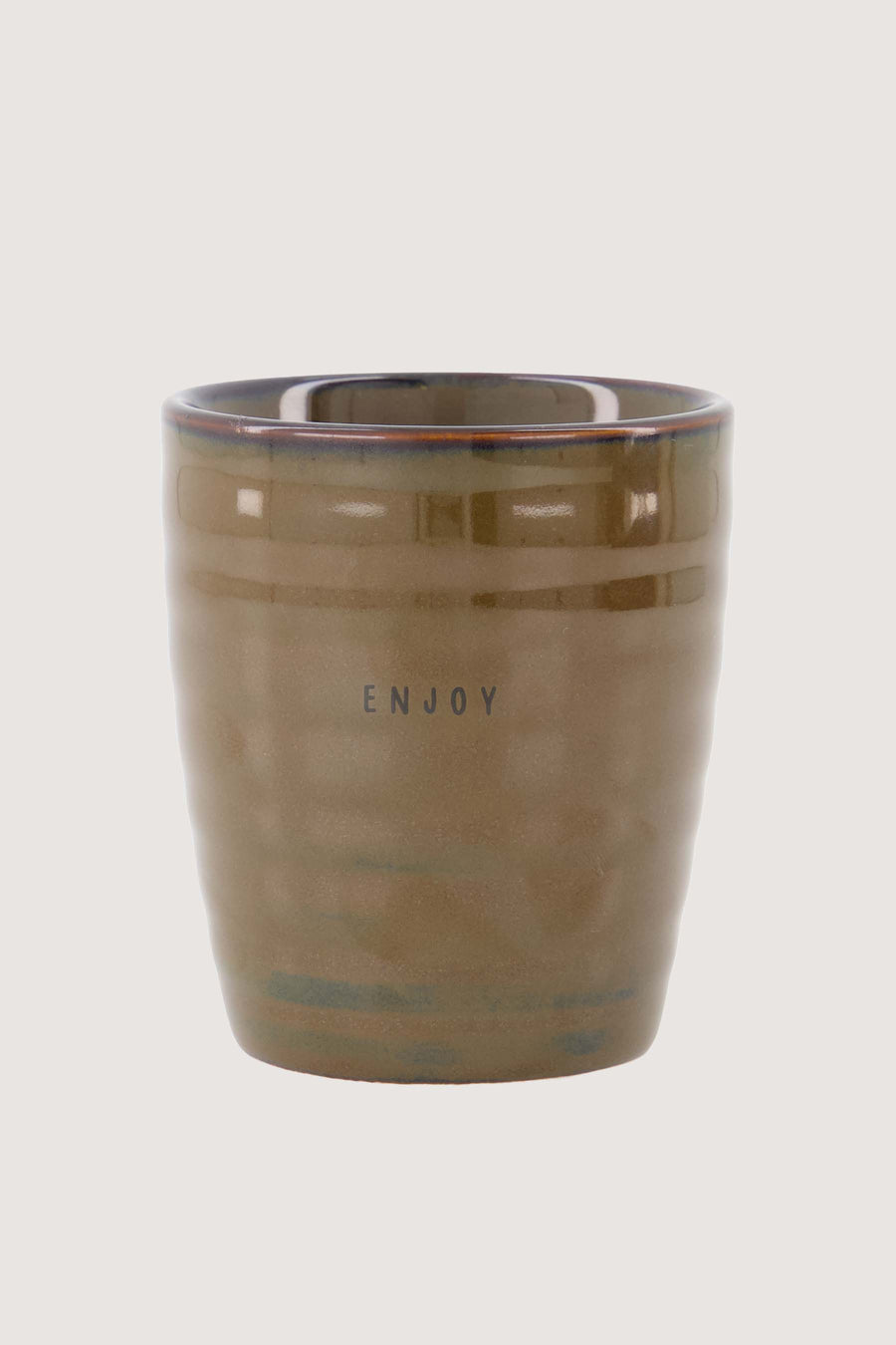 coffee mug enjoy | brown