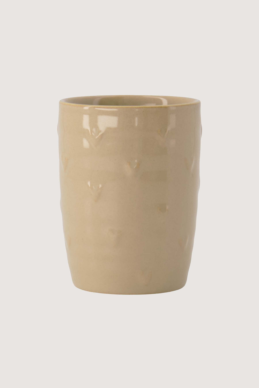 coffee mug hearts | sand