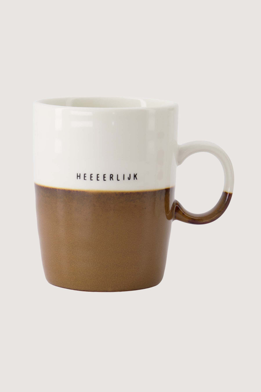 teacup delicious | white / brown