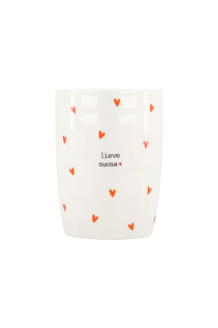 coffee mug hearts sweet mom | white / red