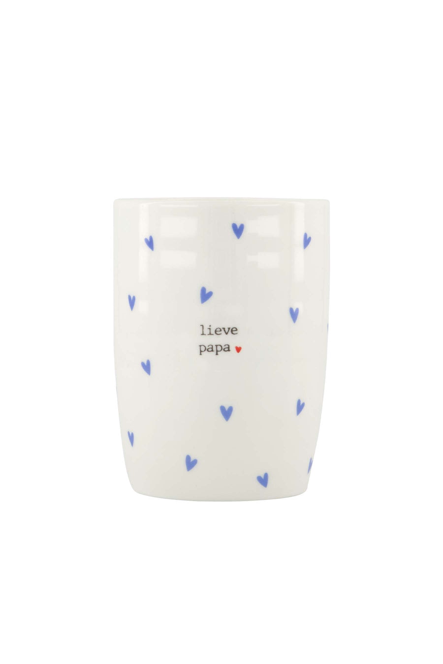 coffee mug hearts sweet daddy | blue / white
