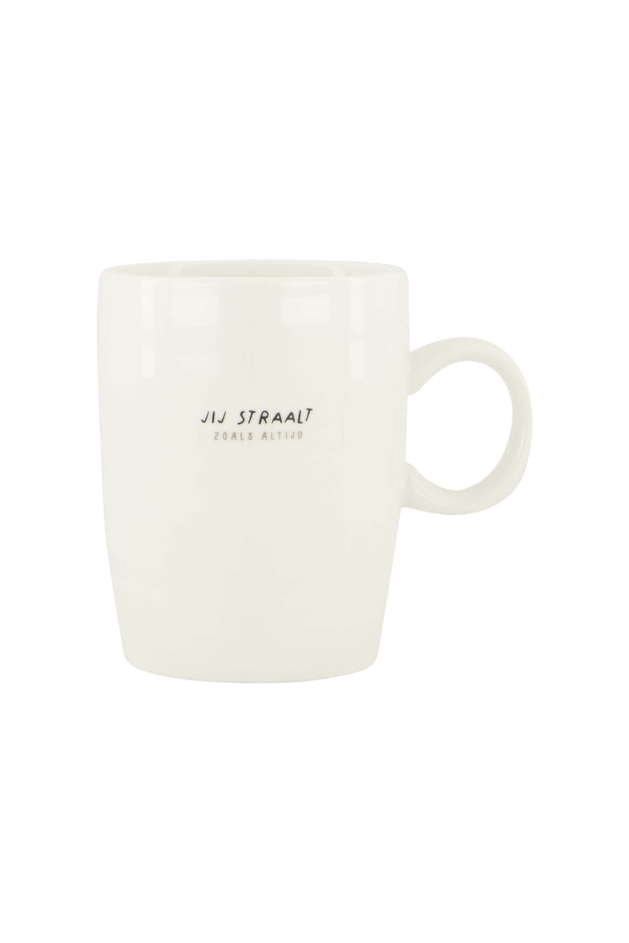 tea mug you shine white/black | white/black