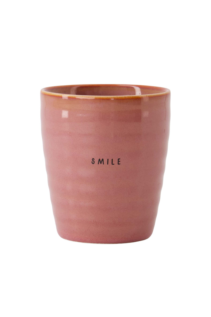 coffee mug smile burgundy | burgundy