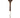 spoon ceramic enjoy white/brown | white/brown