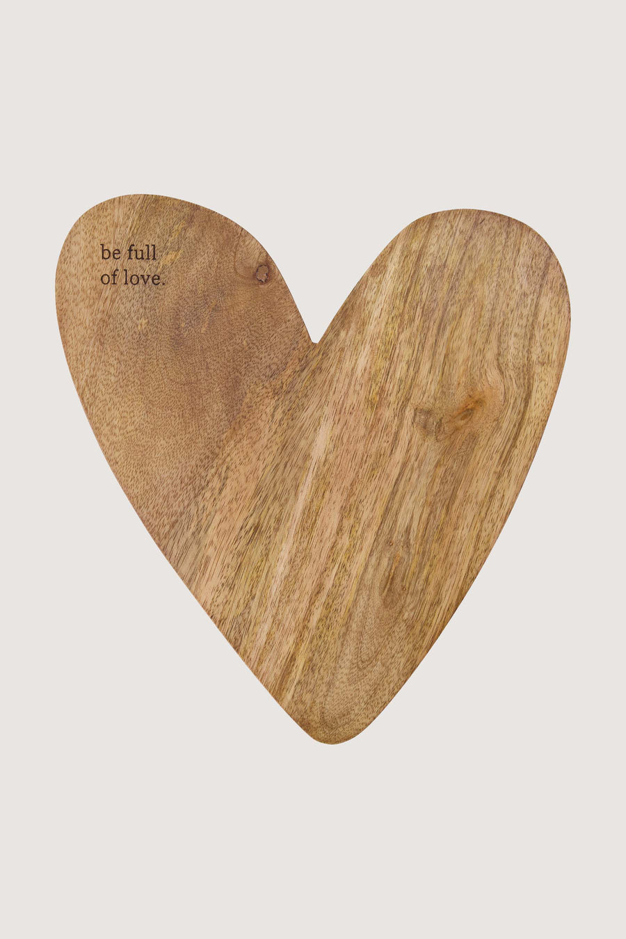 snack board heart | natural