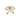 napkin ring heart | white / gold