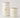 storage jar with lid ceramic L heart | white / gold