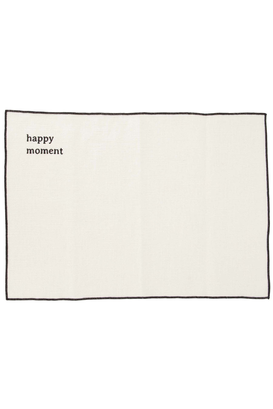 set of 2 placemats happy moment | sand