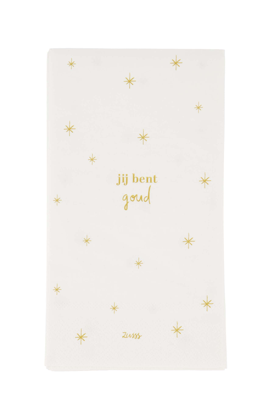 napkins rectangle you are gold | gold
