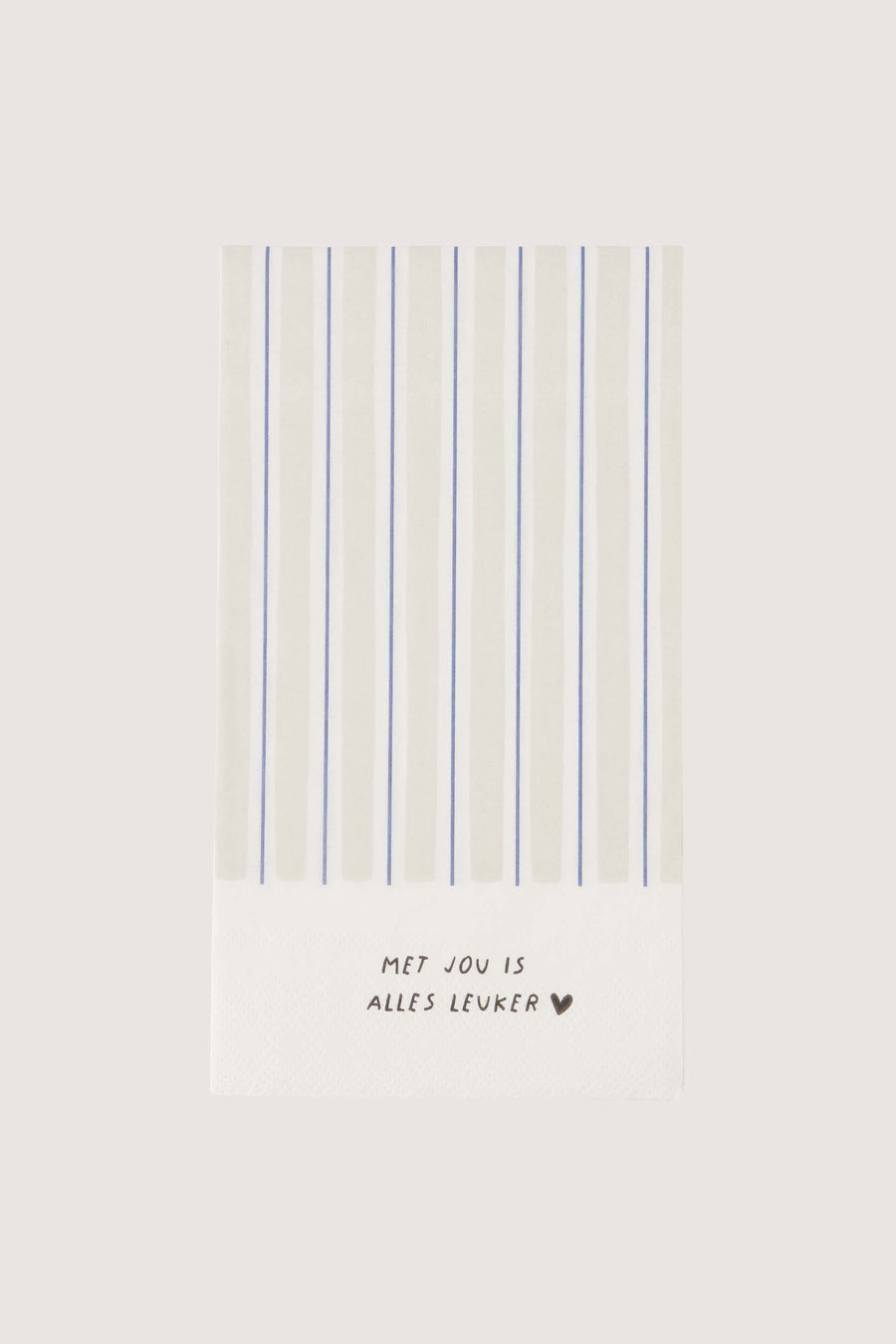 rectangular napkins with you, everything is more fun | sand / lilac