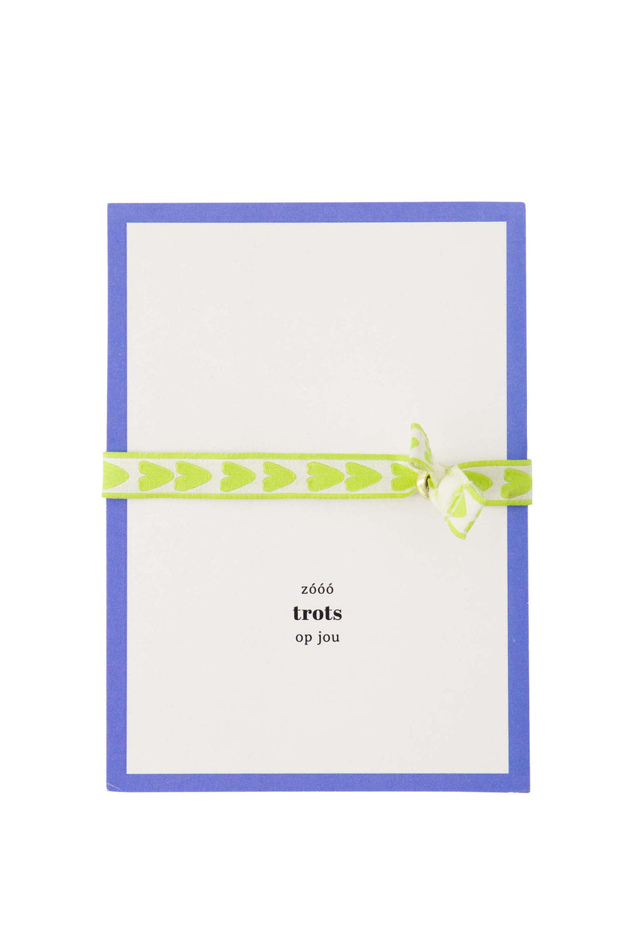 postcard bracelet hearts yellow | yellow