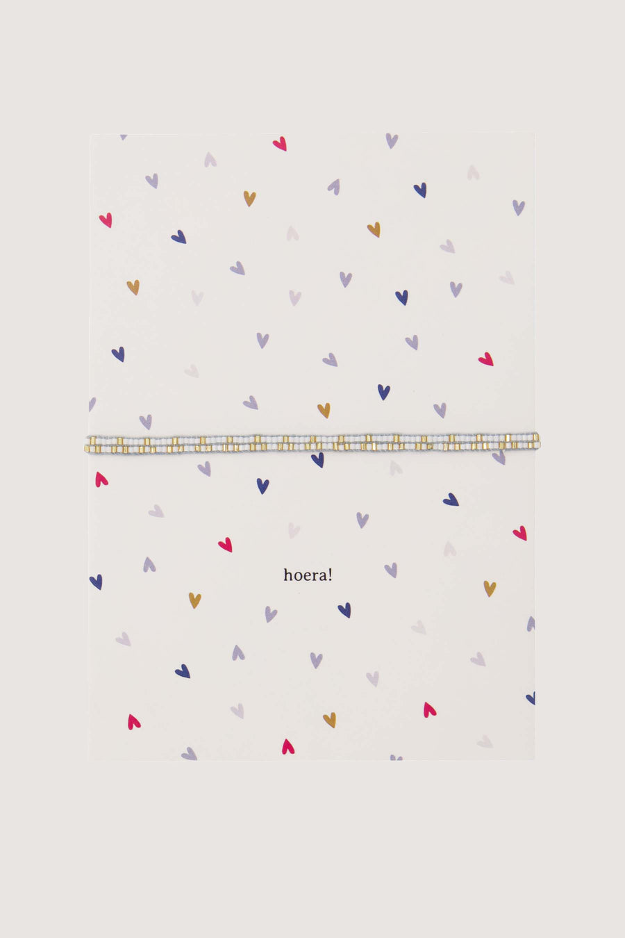 postcard bracelet congratulations | multicolor