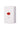 greeting card kiss string logo | white / red