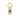 postcard keychain clover white/green | white/green