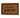 doormat welcome darling brown/black | brown/black