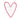 postcard heart of hearts white/red | white/red-Zusss