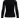 basic rib V neck top with stretch | black