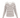 Fine-knit sweater with v-neck and stripes ecru / reddish brown | ecru / reddish brown-Zusss
