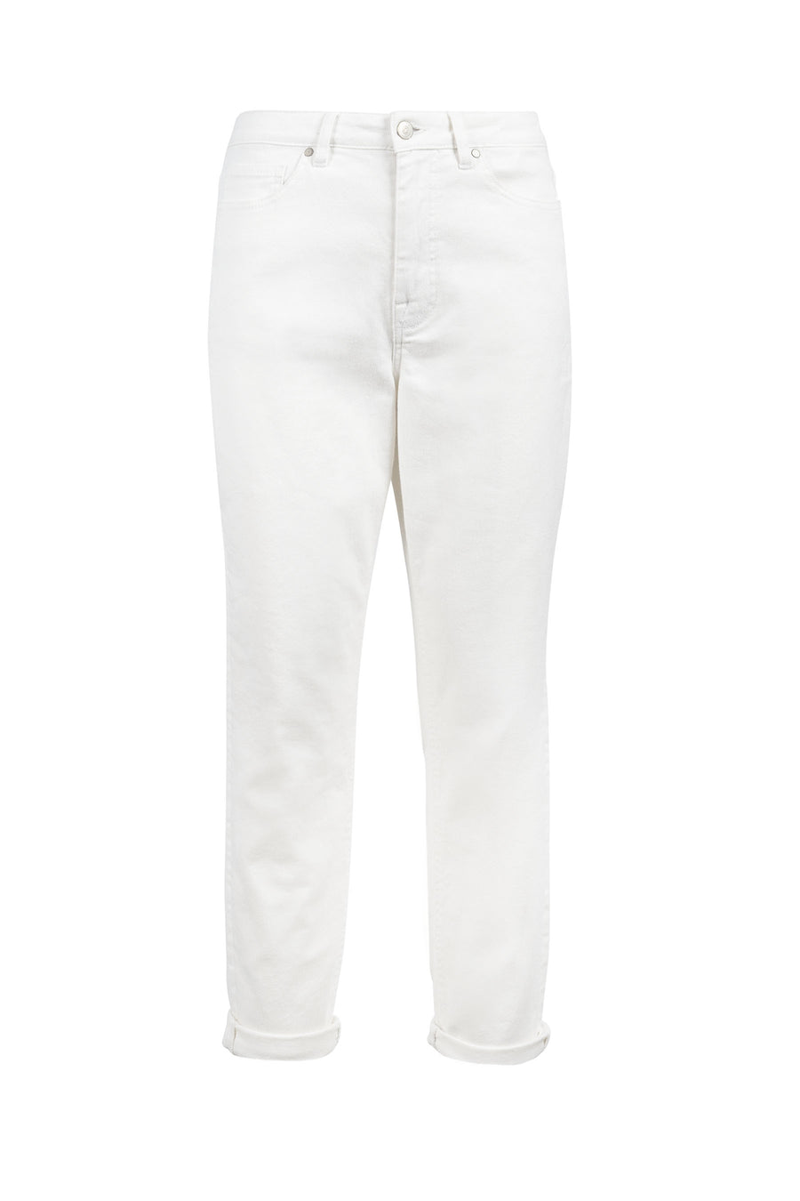 high waist jeans | ecru