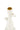 ceramic candlestick birds white/gold | white/gold-Zusss