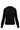 lurex top balloon sleeve black | black-Zusss
