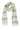 scarf with stripe and stitching line | kit / gray-blue / off-white-Zusss