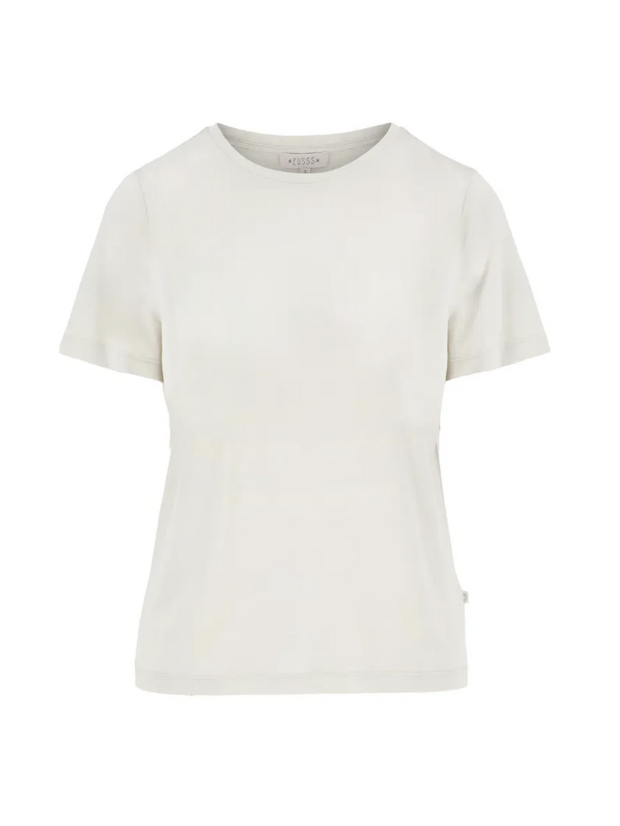 round neck t-shirt | sand