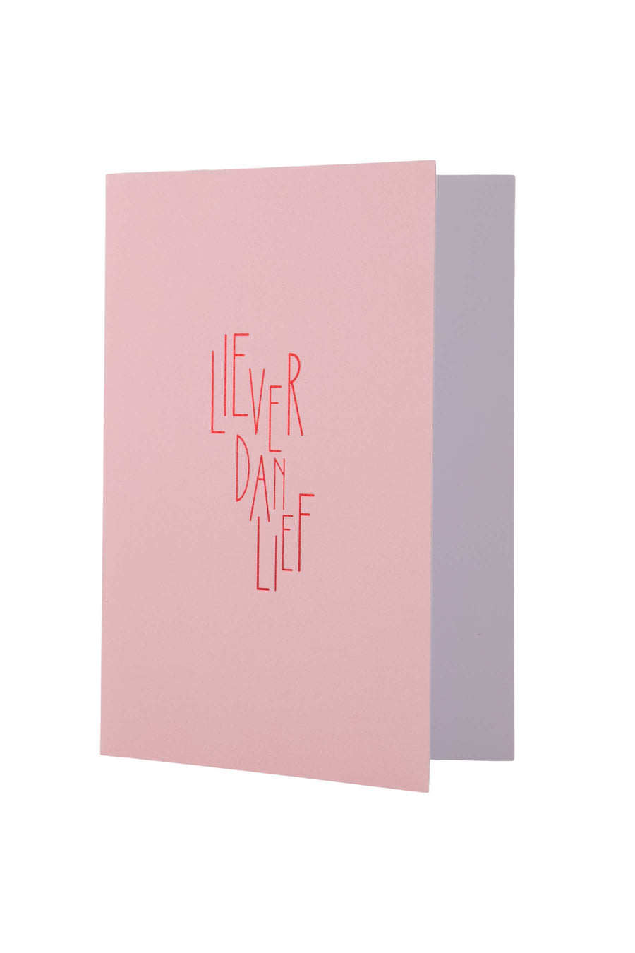greeting card rather than sweet | pink / red