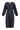 wrap dress with block print dark blue/gray | dark blue/gray-Zusss