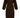 wrap dress with block print black / camel | black / camel-Zusss